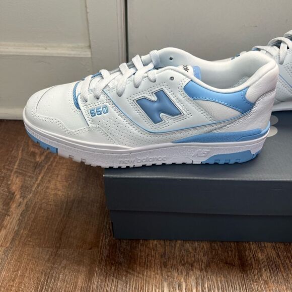 New Balance 550 "White/University Blue" Women's Sneakers Size 9.5 - Picture 4 of 9